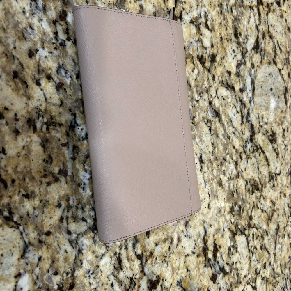 Kate Spade New York Blush Saffiano Leather Wallet/Clutch - Picture 3 of 6